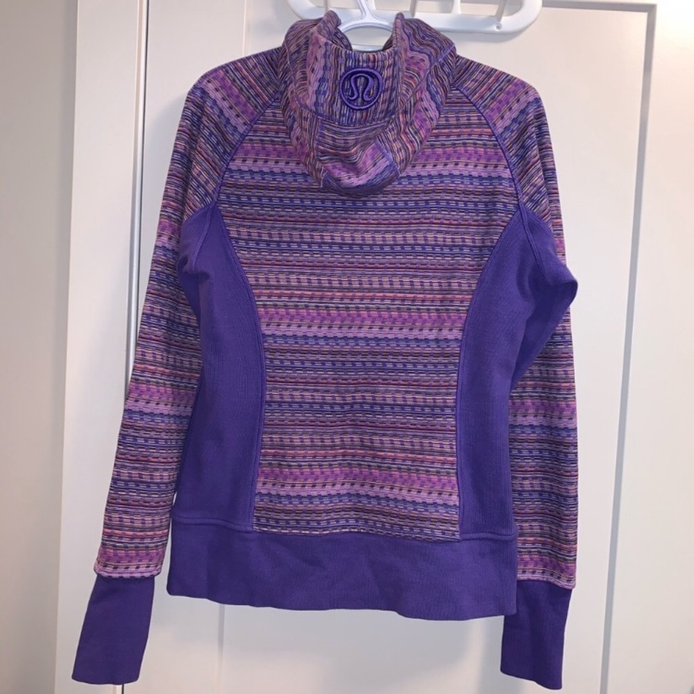 Lululemon Scuba Hoodie II Space Dye Twist Iris - Picture 6 of 11